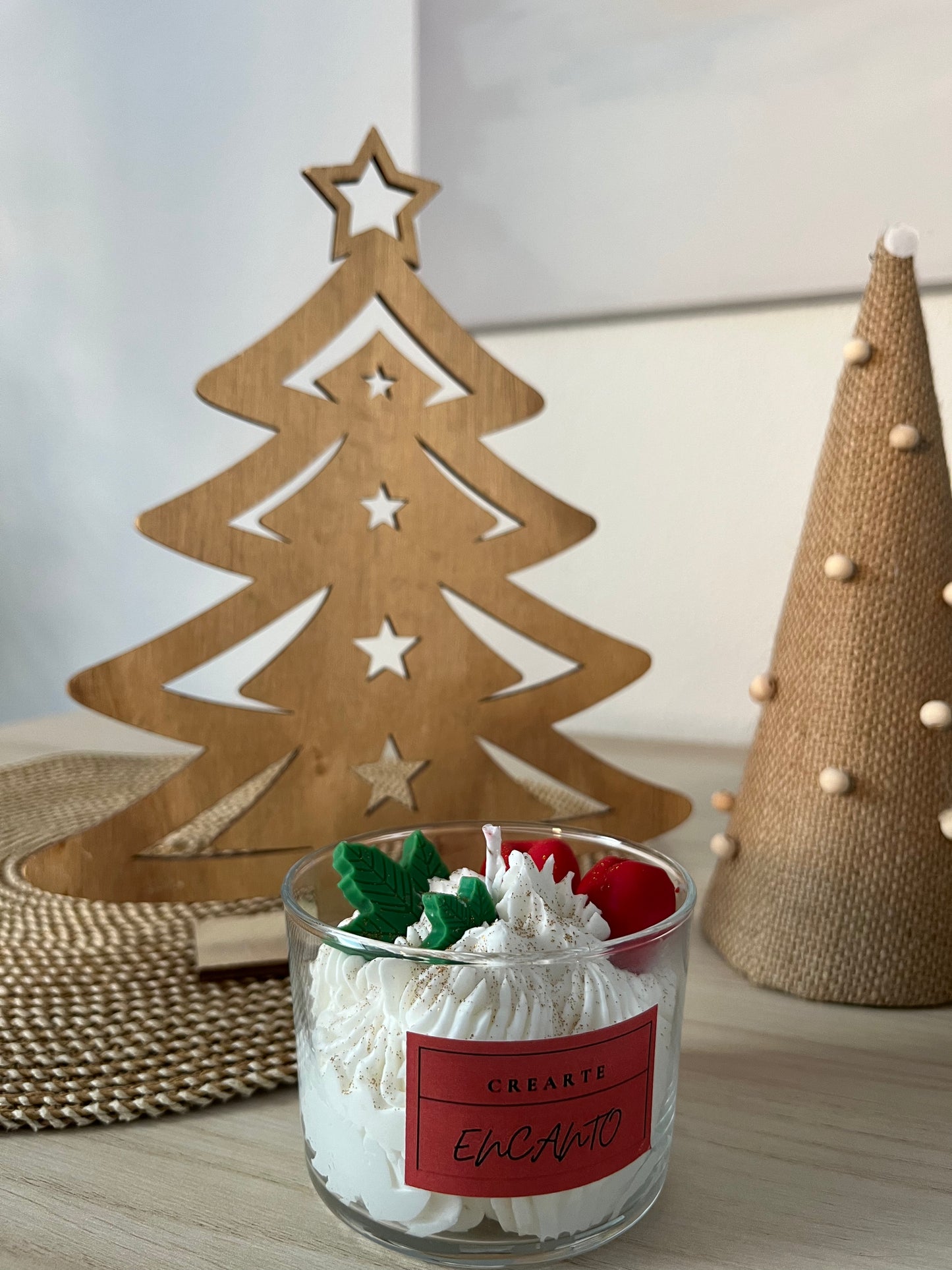 🎀 Vela “Encanto” – Colección Navidad 🎀